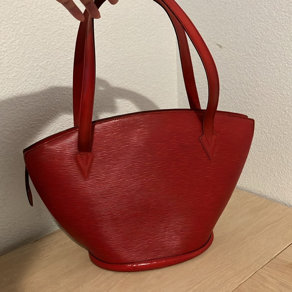 Louis Vuitton Saint Jacques PM Red Eli Leather